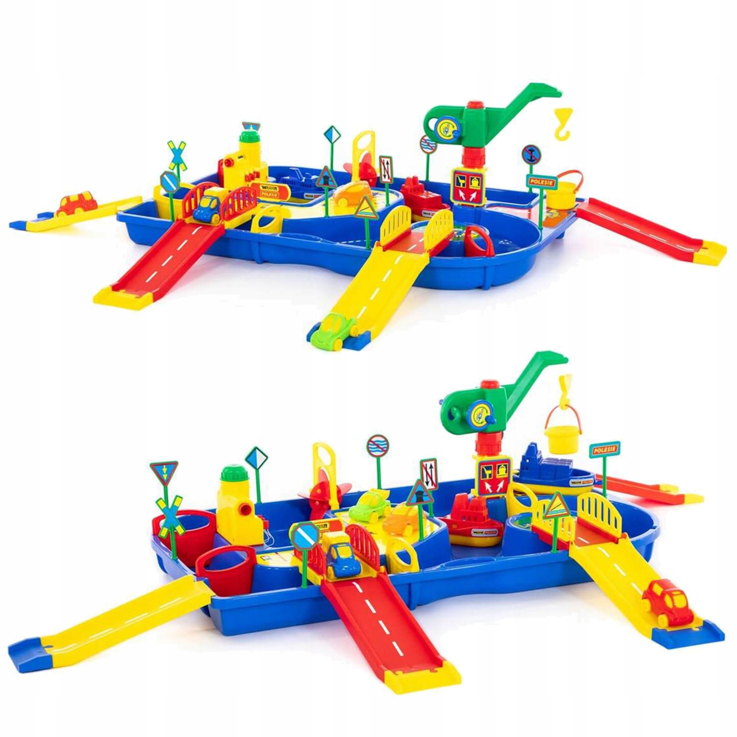 

Waterplay Stolik Tor Wodny 3w1 Statki+Autka XXL