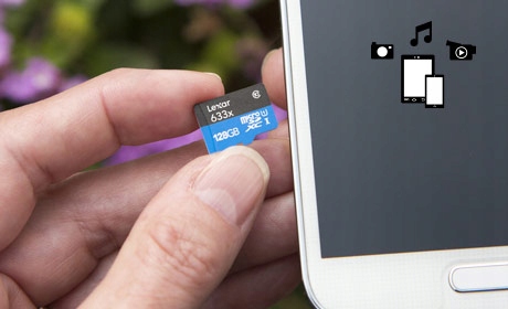 Karta pamięci Lexar mSD 64GB microSDXC UHS-I x633 Maksymalna prędkość odczytu 95 MB/s