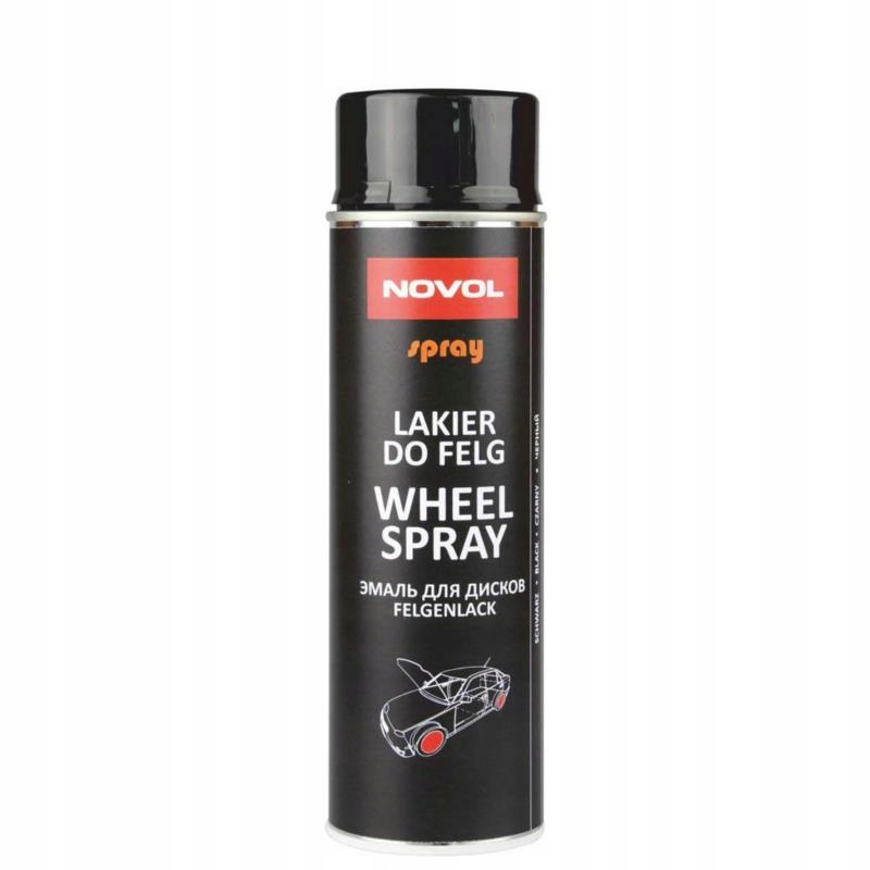 

Novol Lakier do Felg 500ml - czarny połysk
