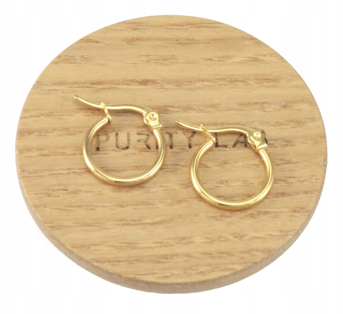 

Kolczyki Złote Kółka 1,5 cm Stal Chirurgiczna