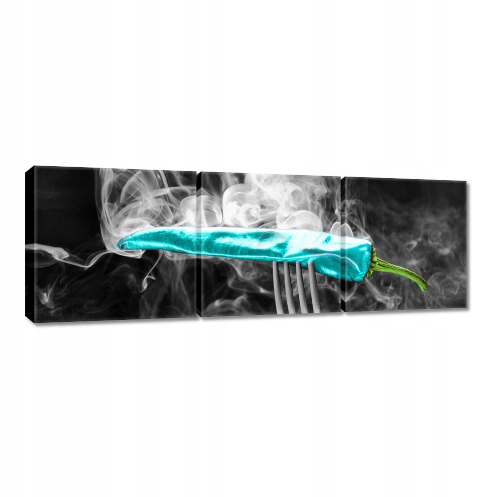 

Obrazy 120x40 Turkusowa papryczka