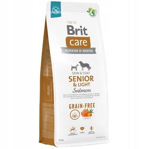 Levně Brit Care Dog Senior Light Salmon 12 kg