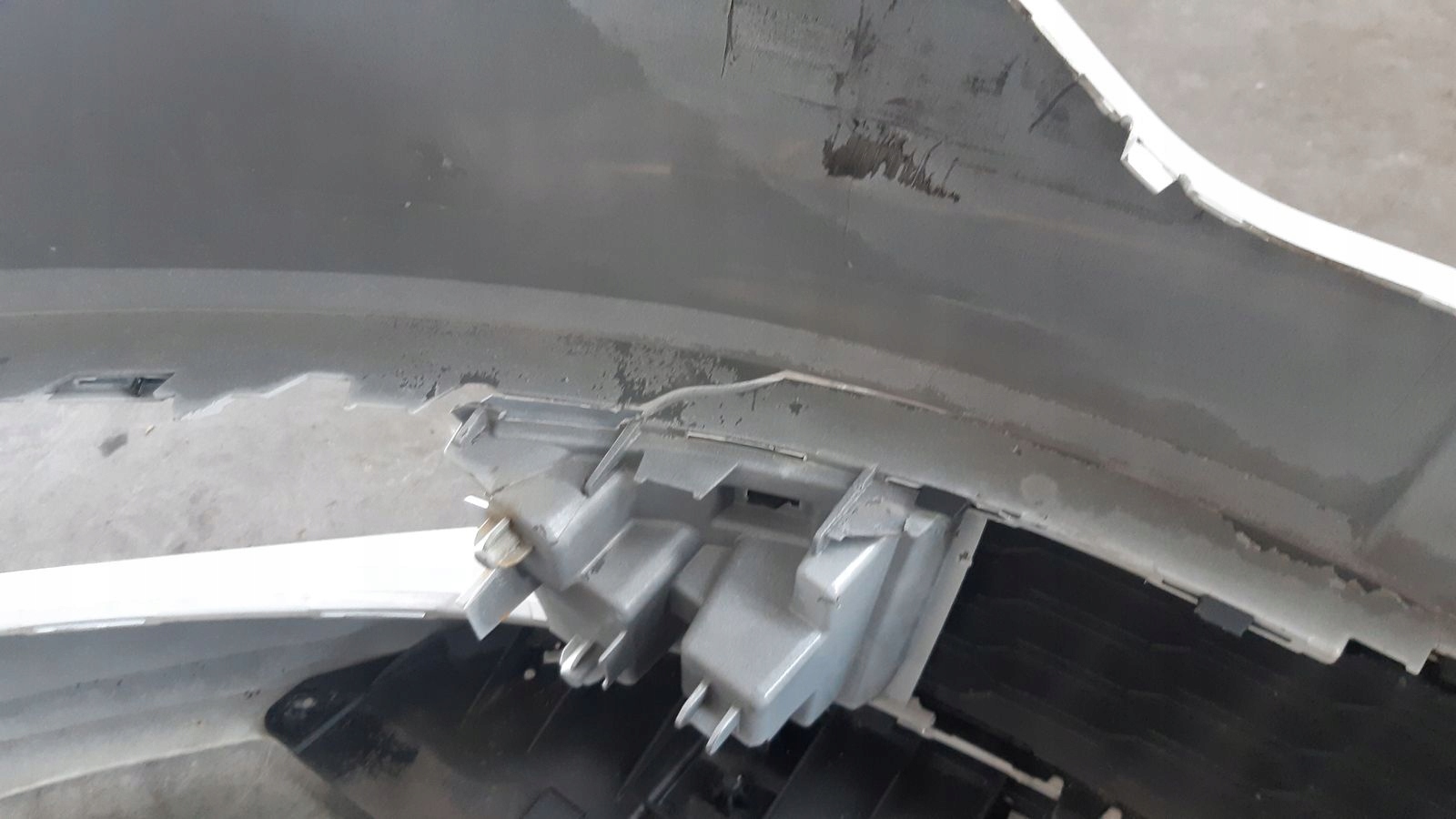 bumper front front Skoda Fabia III LIFT LS9R HB