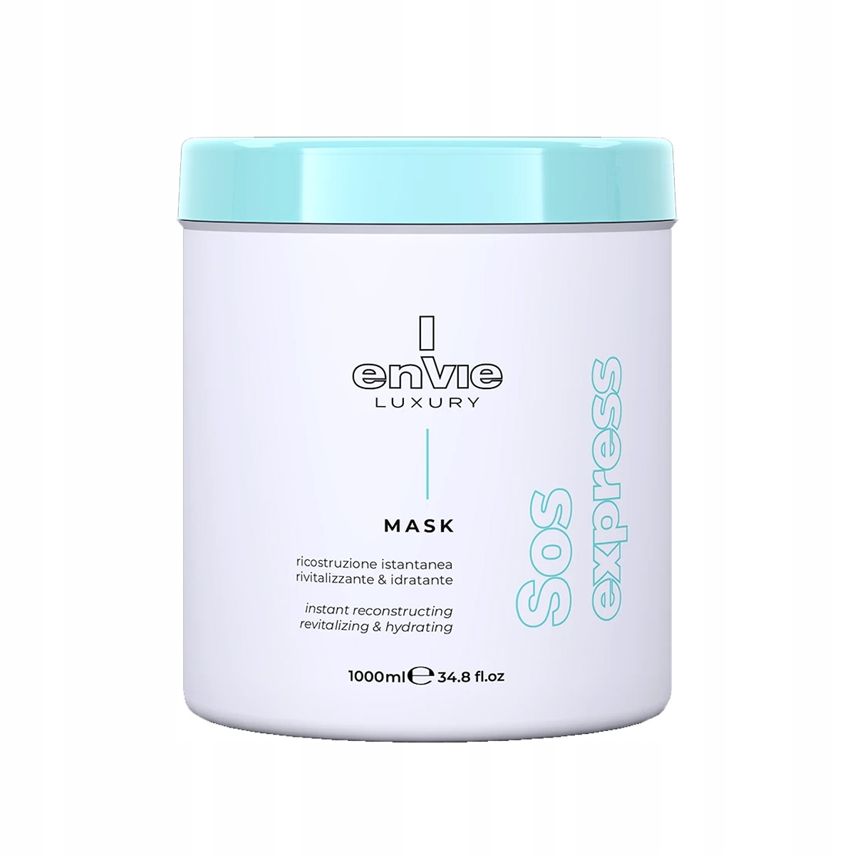 Envie Luxury Sos Express Maska Naprawcza Do Włosów Zniszczonych 1000ML