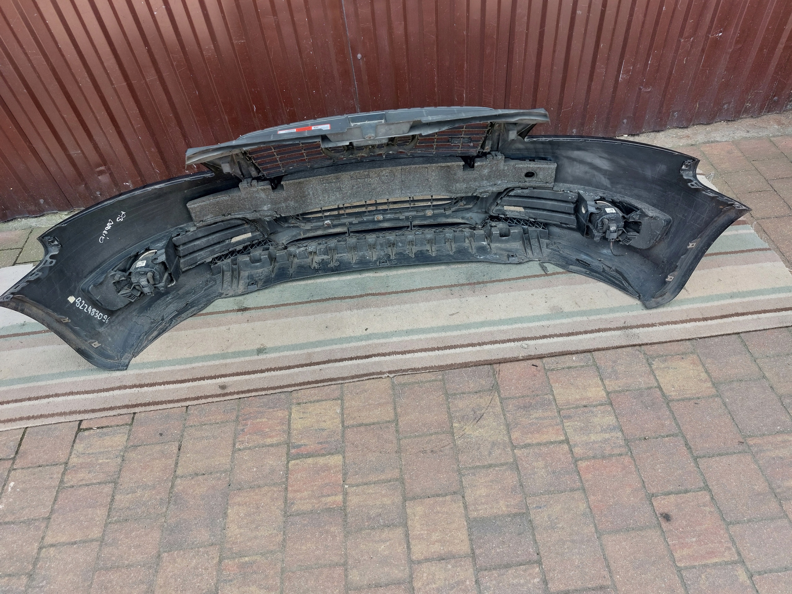 AUDI A3 8P LIFT 2009-2012 front bumper front 8P0807437H