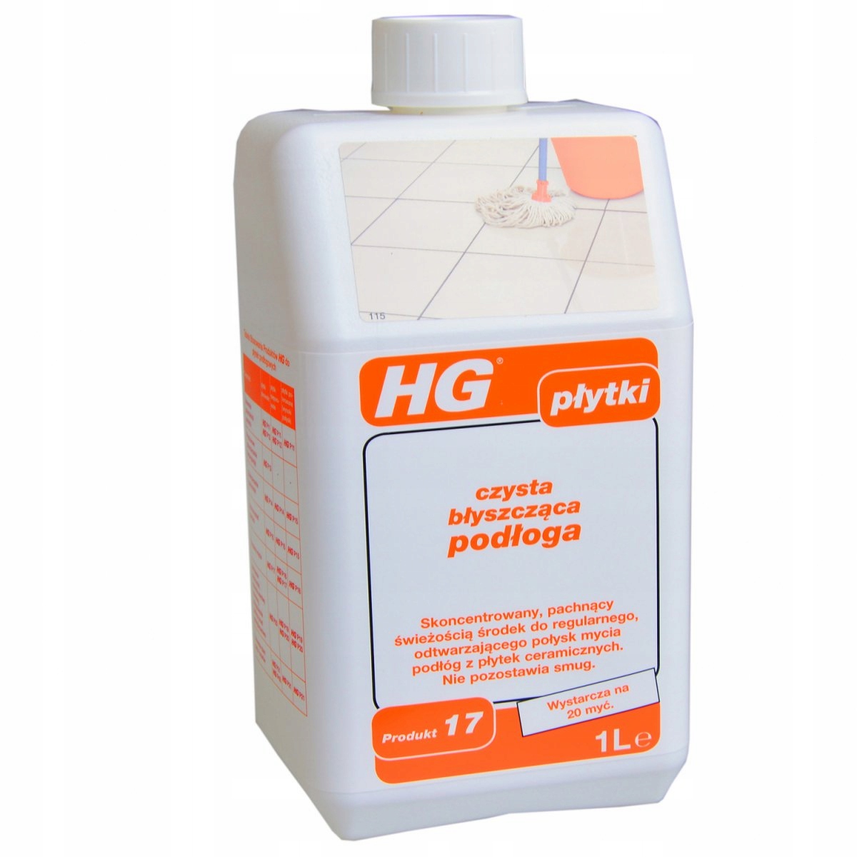 

Hg Płyn do mycia podłóg z różnego rodzaju płytek