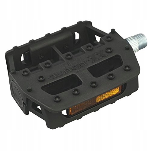 Pedały rowerowe Mks Graphite XX 1/2 platformowe czarne