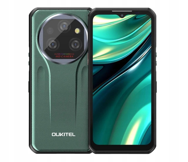 Smartfon Oukitel WP39 5G 6/256GB 11000mAh zielony