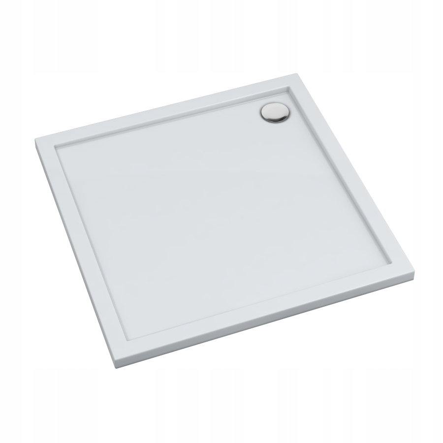 Brodzik prysznicowy Schedline Estima kwadratowy biały 90x90 cm niski slim