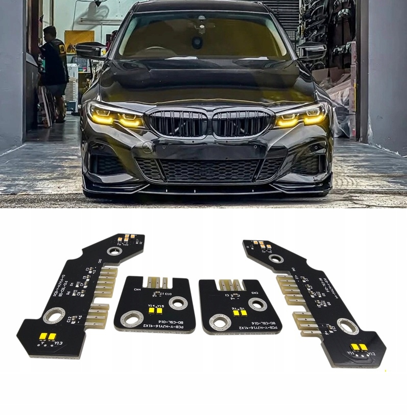 Moduly Csl Žlutý Drl Bmw G20 G21 G28 2019-2022 Plug & Play Žlutý
