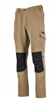 Spodnie robocze pas elastyczne Stalco Stinger beżowe r. XL