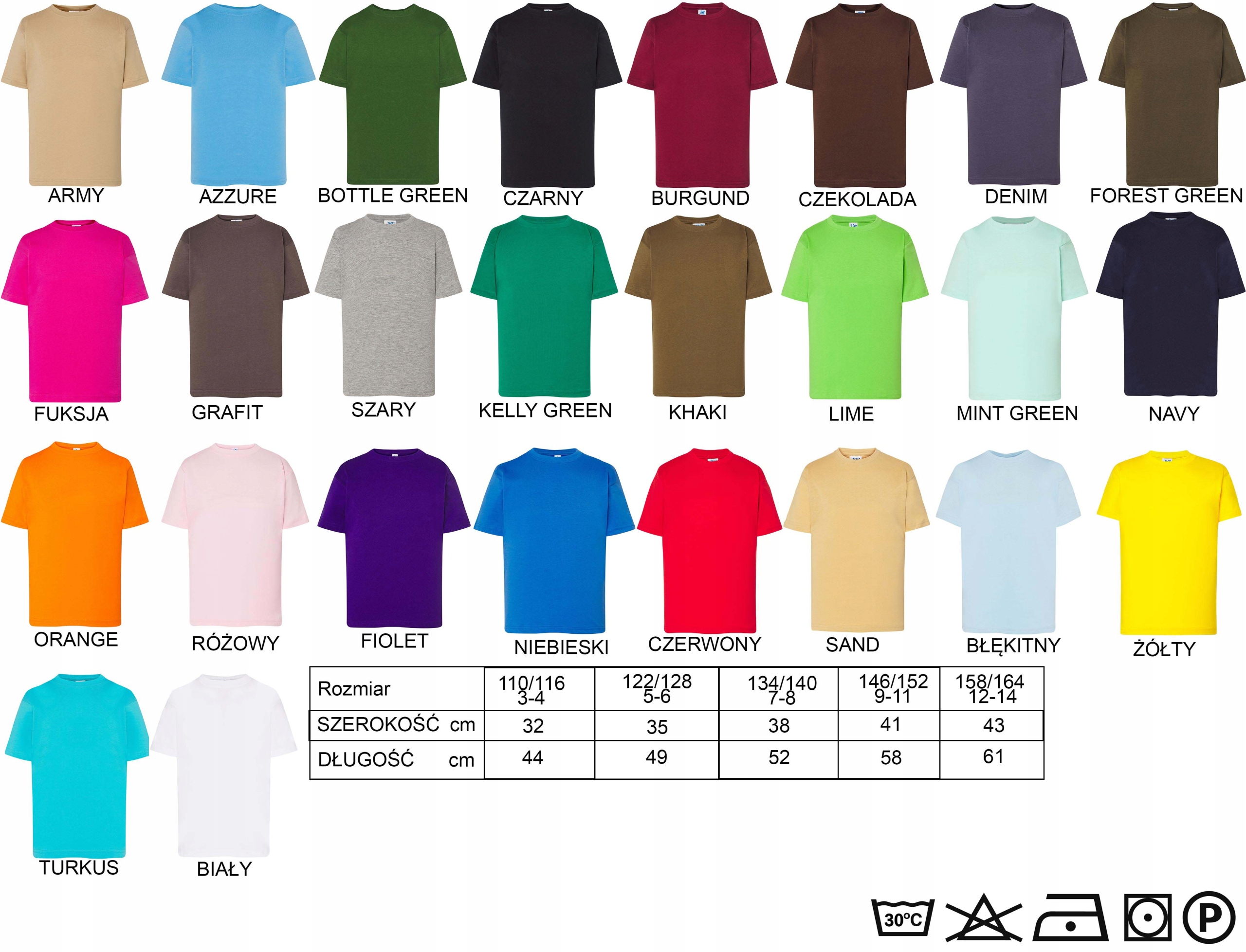 KOSZULKA HARRY POTTER avada kedavra 110/116 Długość całkowita 44 cm