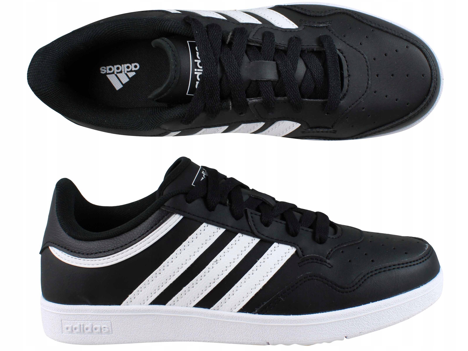 Adidas Hoops 4.0 JI3474 Buty Trampki Tenisówki Czarne