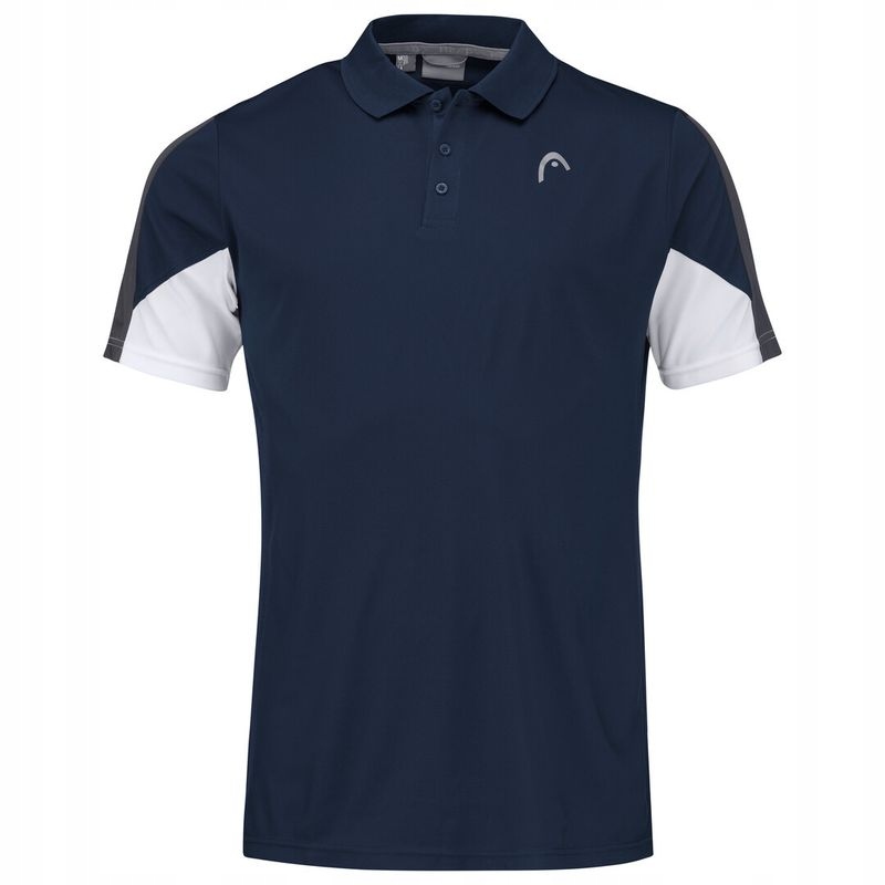 Pánské Tričko Head Club 22 Tech Polo Shirt Men Dark Blue M