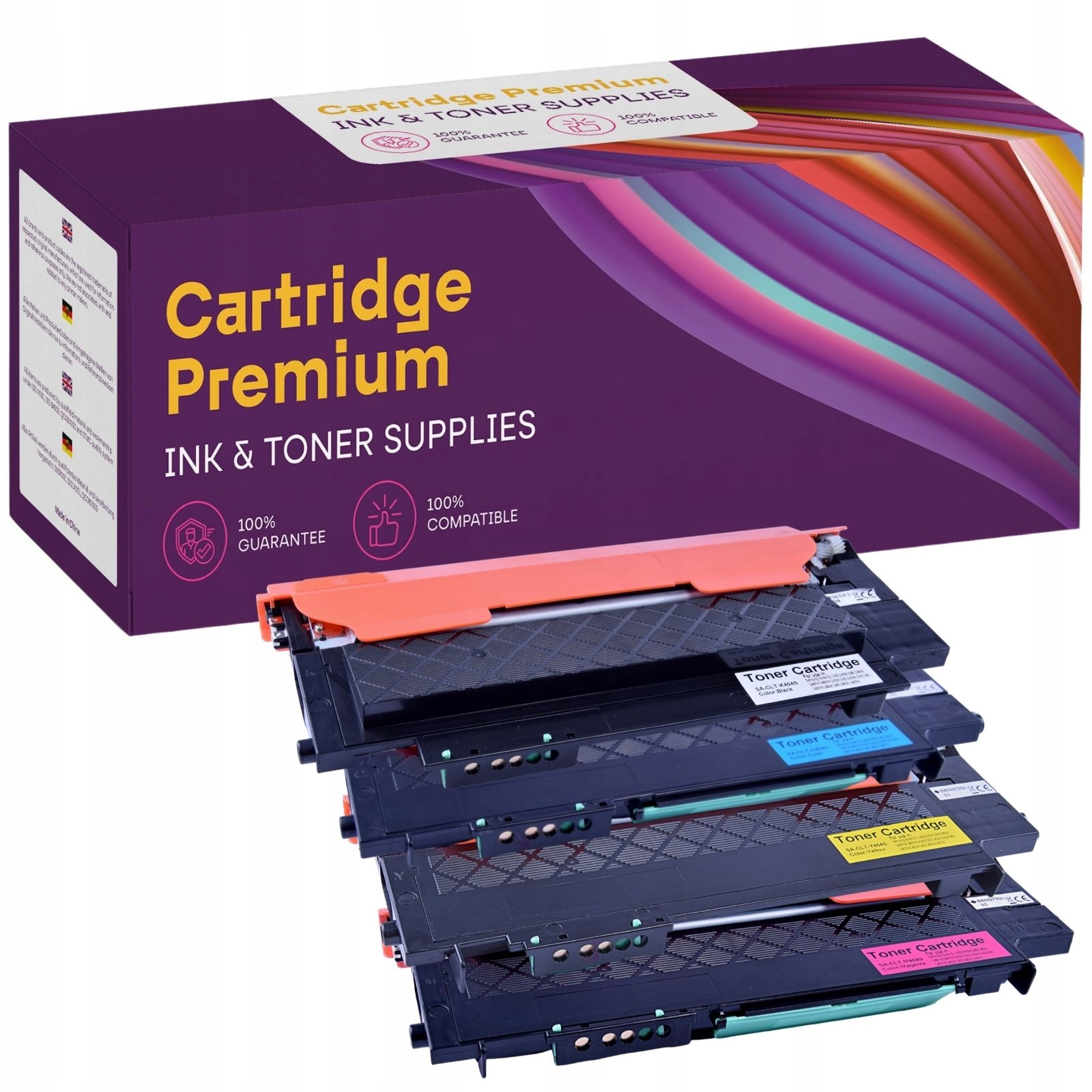 4x Toner 404S pro tiskárnu Samsung Xpress C430 C480