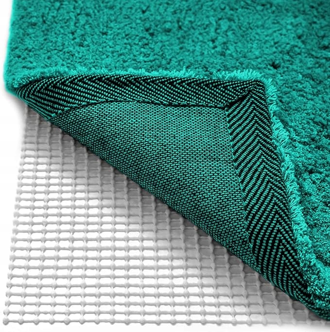 10 Ks Prostiskluzová podložka kobercová podložka 200x80 cm obdélníková Kol Bílá