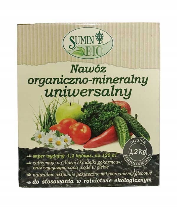 

Sumin Nawóz Ograniczno-mineralny Granulowany 1,2KG