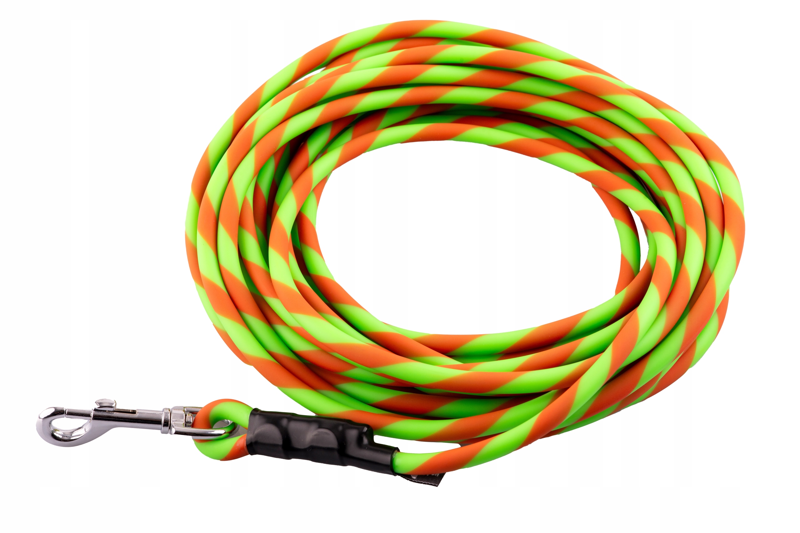 Tréninkové lanko Biothane otok 5 m duo 8 mm vodítko