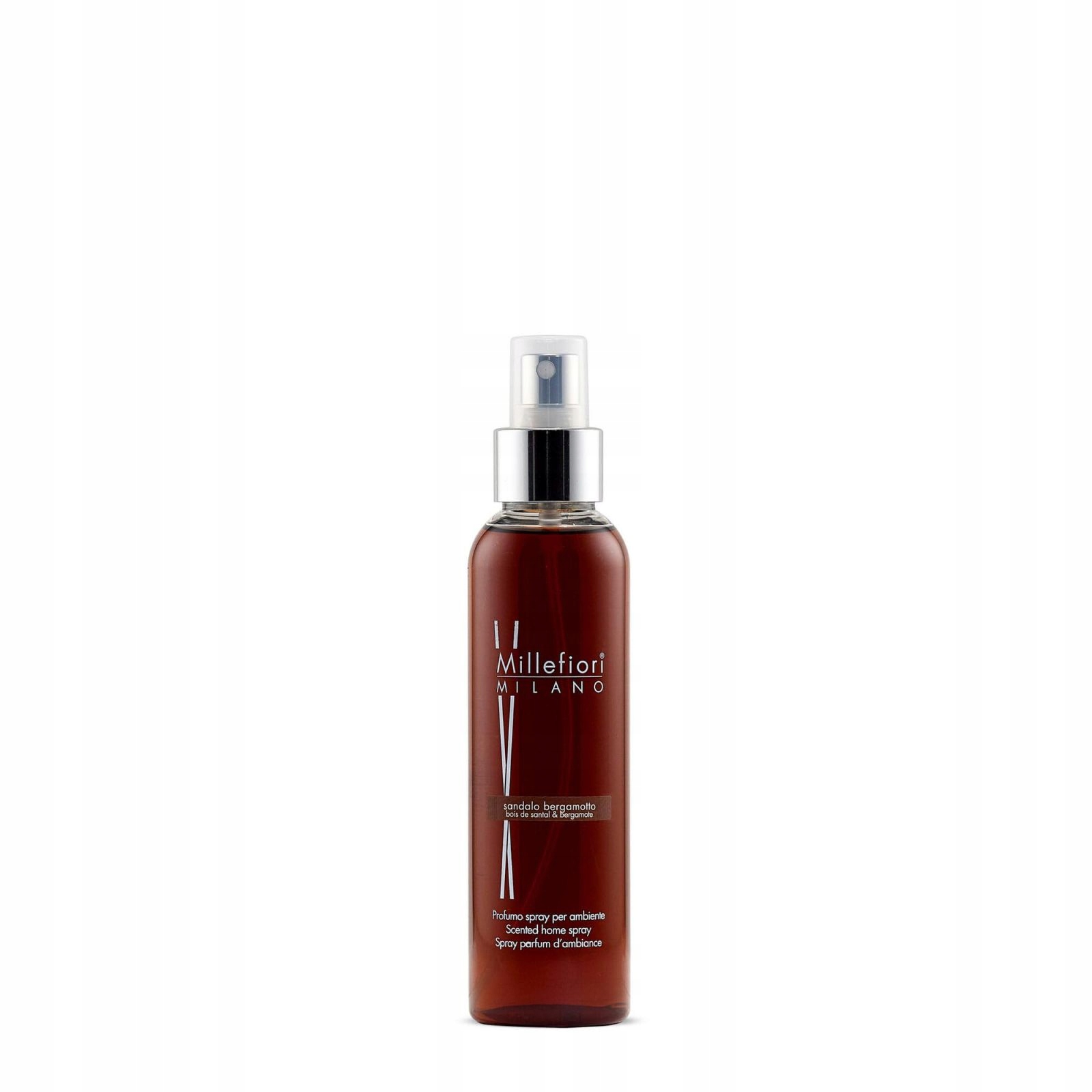 Levně Millefiori Natural Sandalo Bergamotto Luxuriose Raumspray, Plast, Braun,