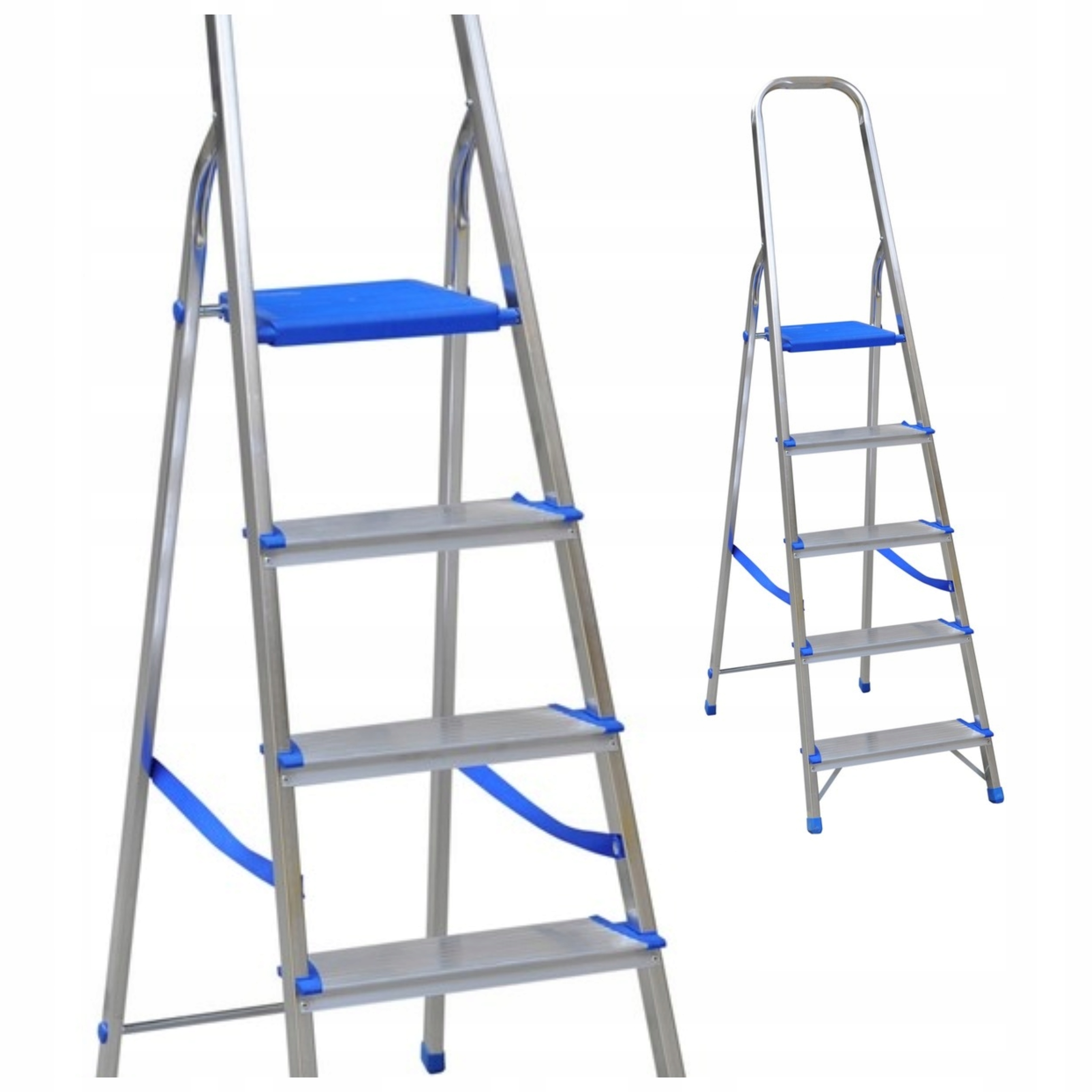 DRABINA DRABINY ALUMINIOWE PROFI 4+1 STOPN. DRABEX