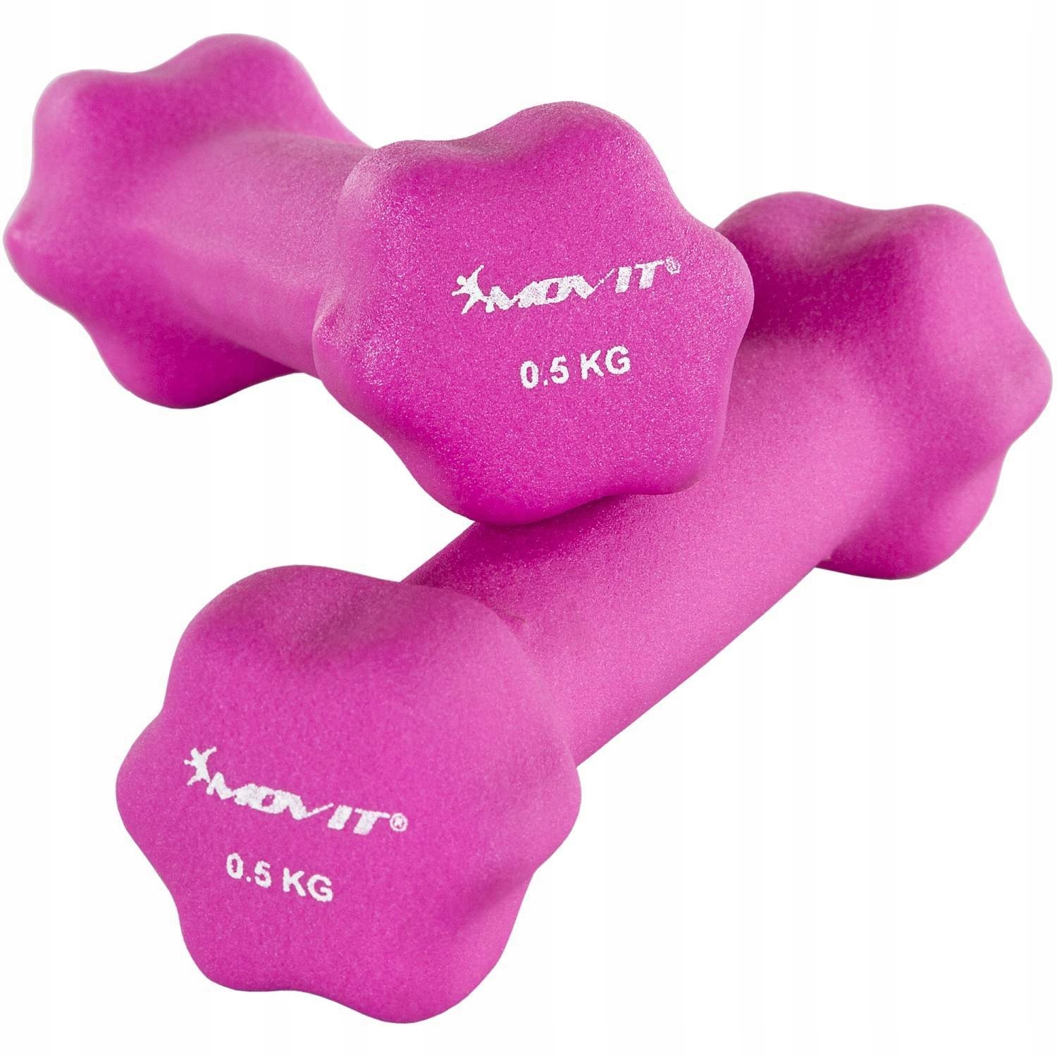 

Movit Zestaw 2x Hantle Neoprenowe 0,5 Kg Ciężarki