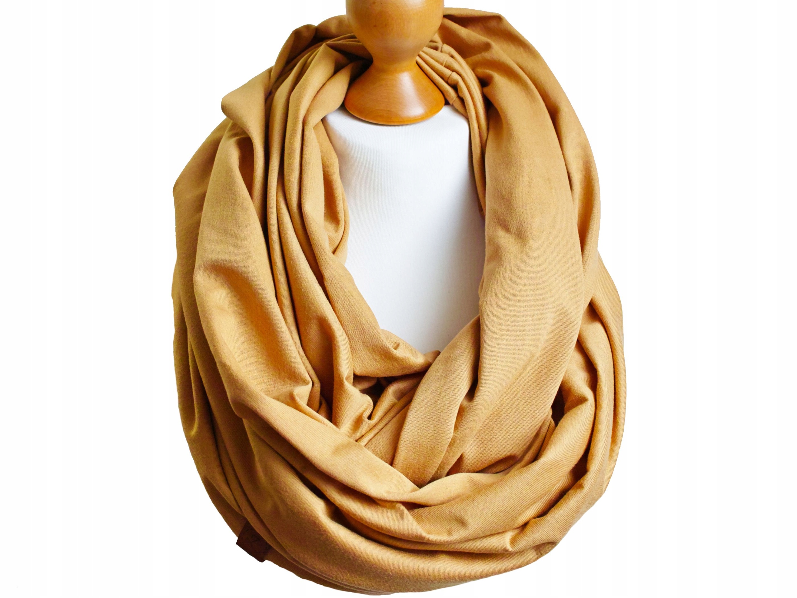 

Komin Duży Tuba szal damski Obszerny bawełniany XL