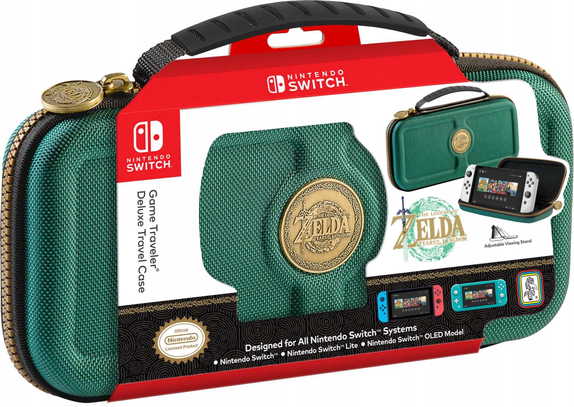 BigBen Switch /LITE / OLED Etui na konsole ZIELONE