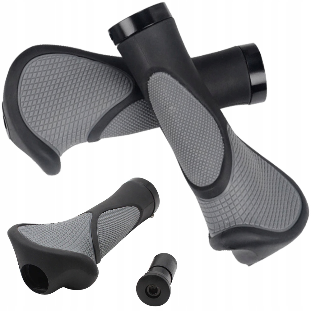 РУЧКИ ДЛЯ ВЕЛОСИПЕДА, РУЧКИ ДЛЯ РУЛЯ, ЭРГОНОМИЧНЫЕ НЕСКОЛЬЗЯЩИЕ