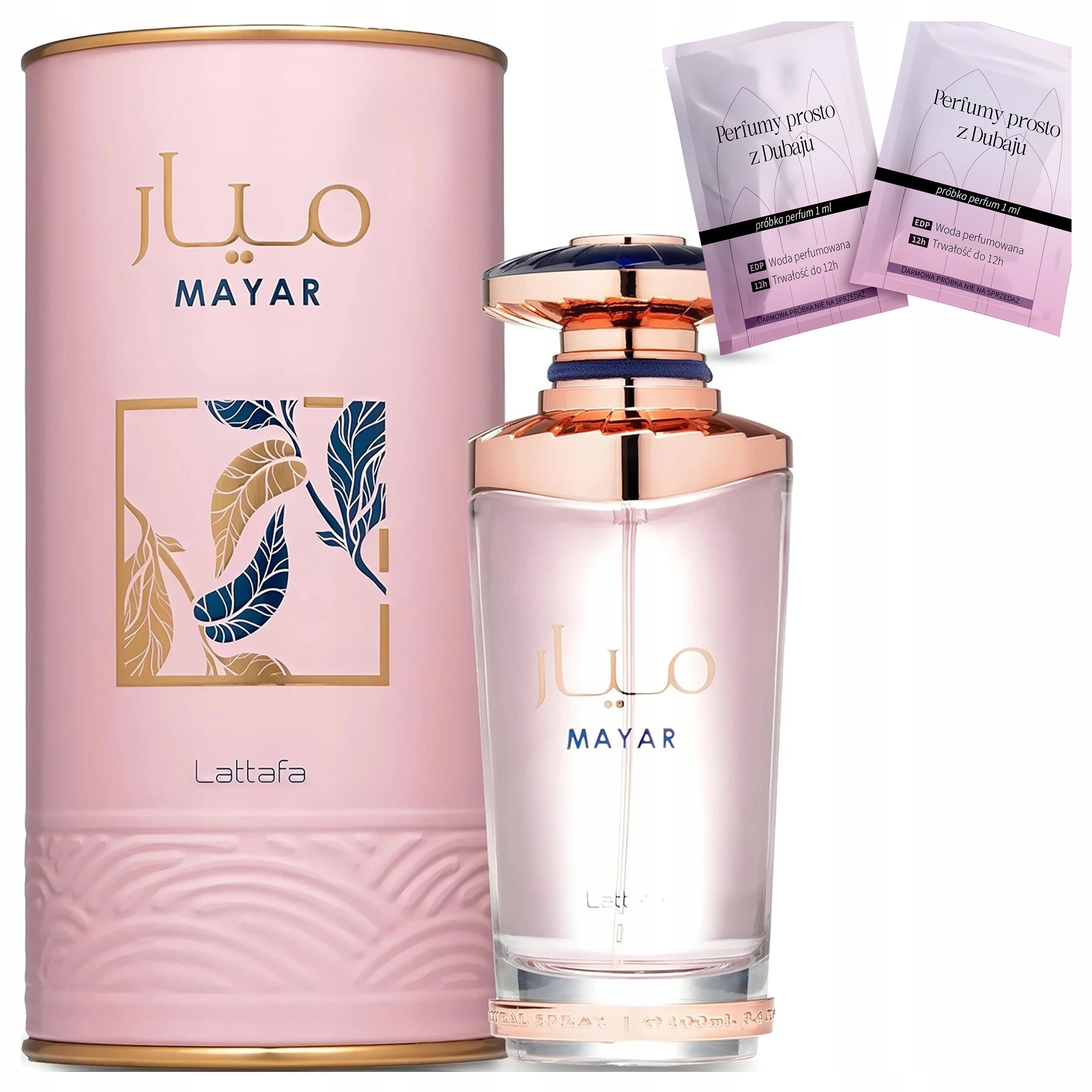 Perfumy Damskie Lattafa Mayar Soczyste Owoce Zmysłowe Oryginalne 2 Próbki