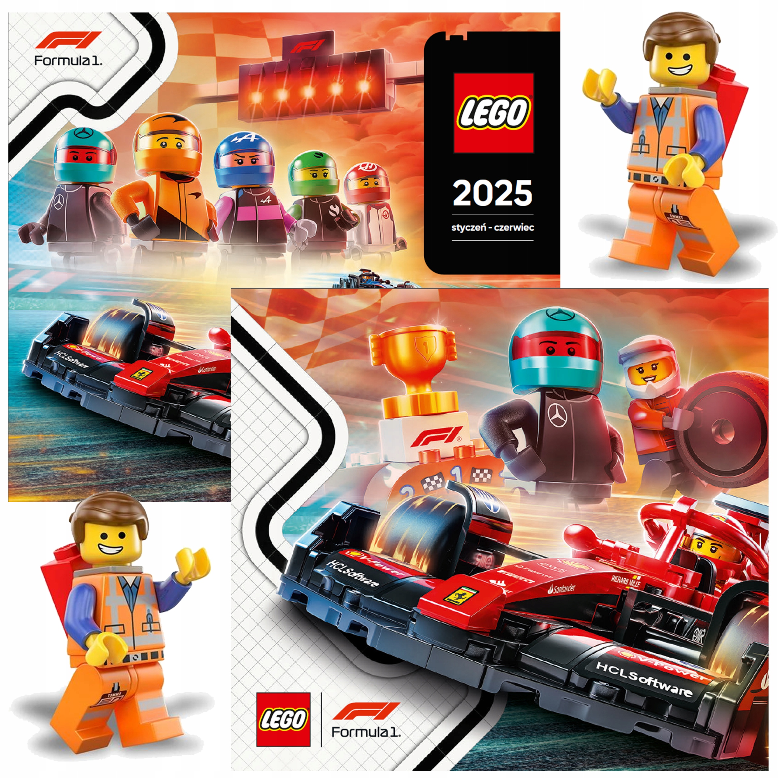 Katalog LEGO styczeń - czerwiec 2025 w wersji papierowej, PL Marka LEGO