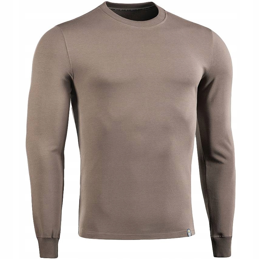 Mikina Celoroční Pánská Bavlna 4 Seasons Cotton Dark Olive S M-tac