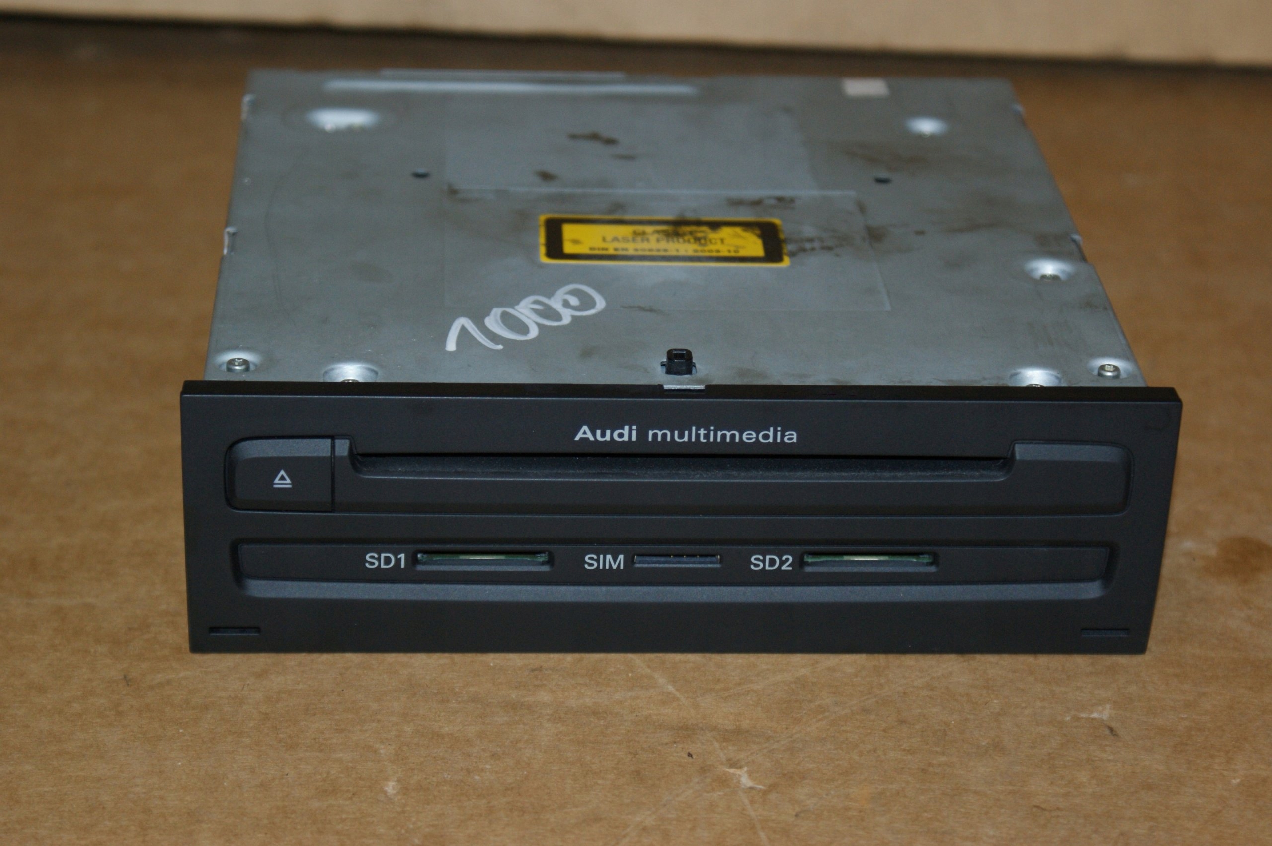 AUDI A8 4H MULTIMEDIA SIM MMI 3G 4H0035670