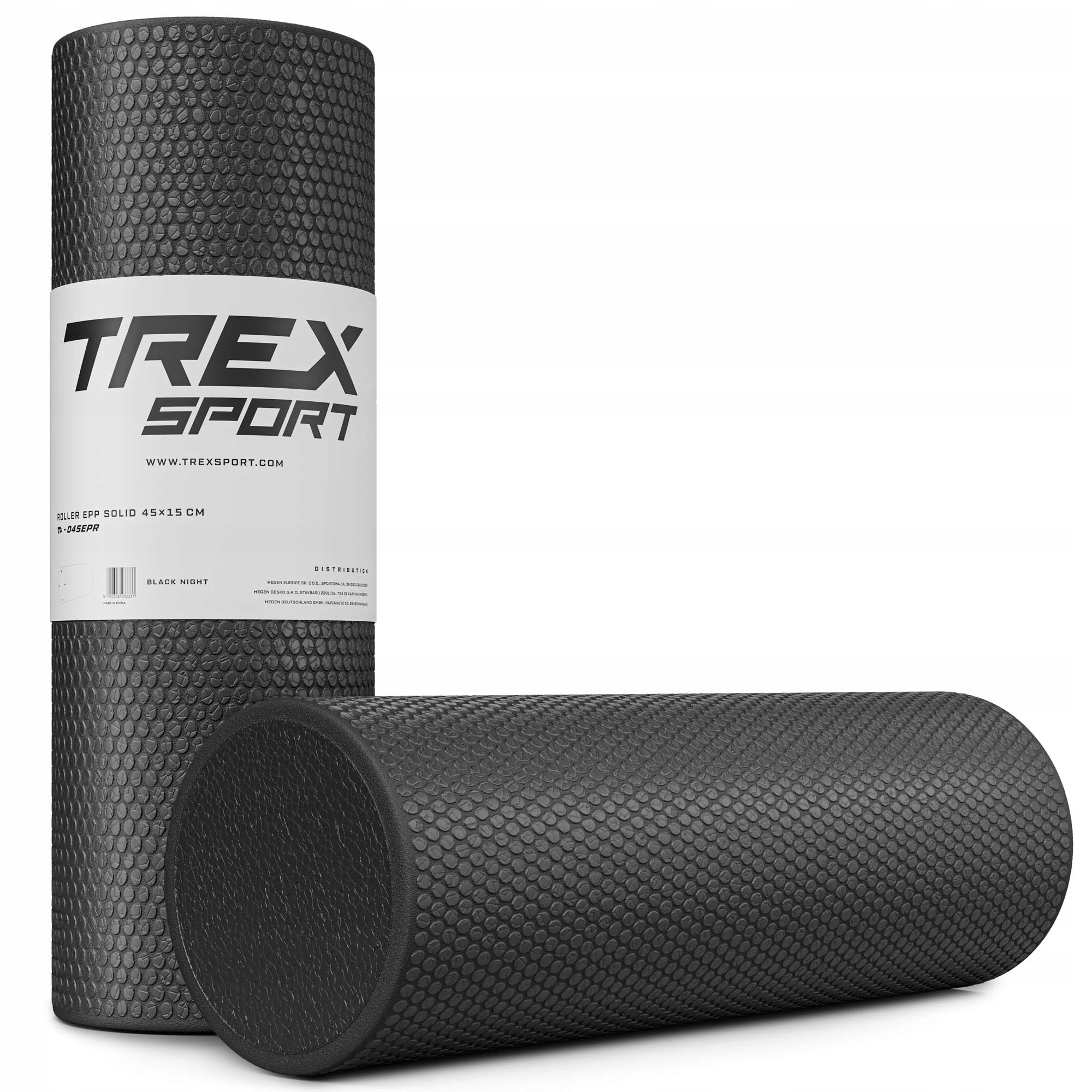 Roller wałek Epp masażer do masażu z wypustkami 45cm Trex Sport