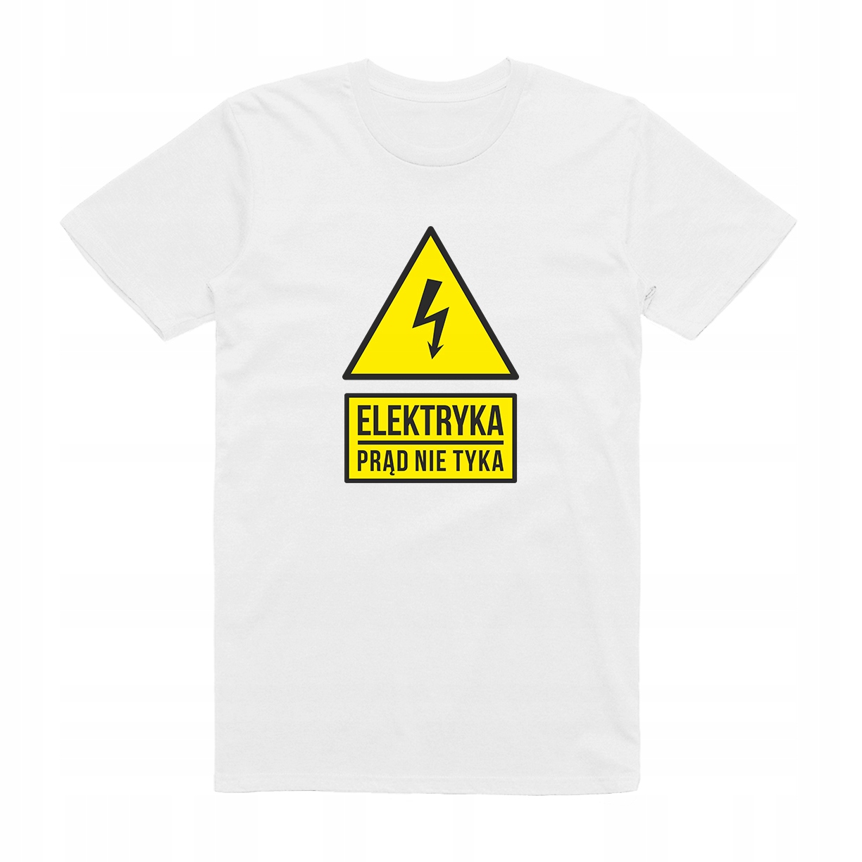 

L - Koszulka T-shirt Dla Elektryka Prąd Nie Tyka