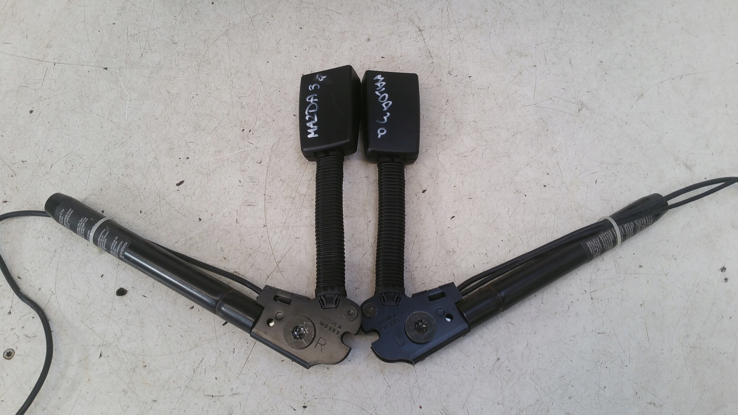 Airbags sensor Spanner airbag kpl Mazda 3