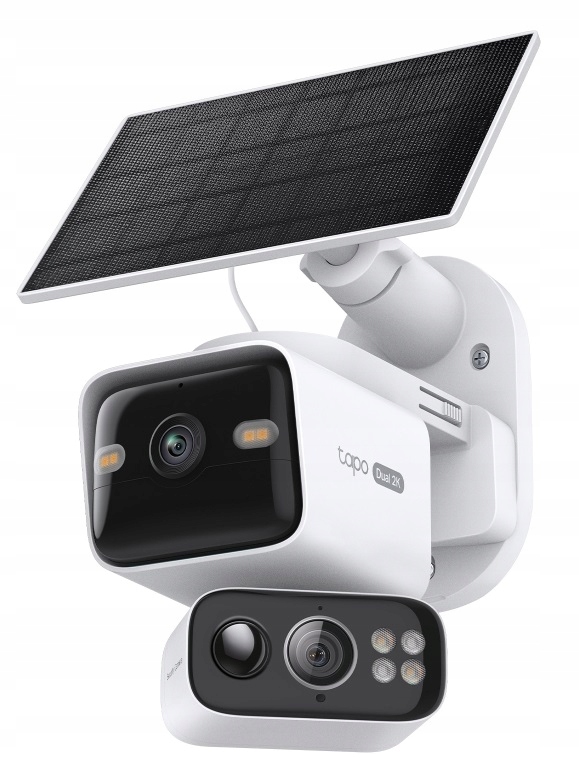 Podwójna Kamera Zewnętrzna z panelem solar TP-Link Tapo C645D Kit 2K Ir 10m