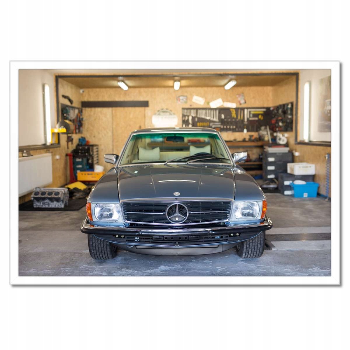 Plakáty v rámu 60x40 Mercedes 450 Slc Klasika