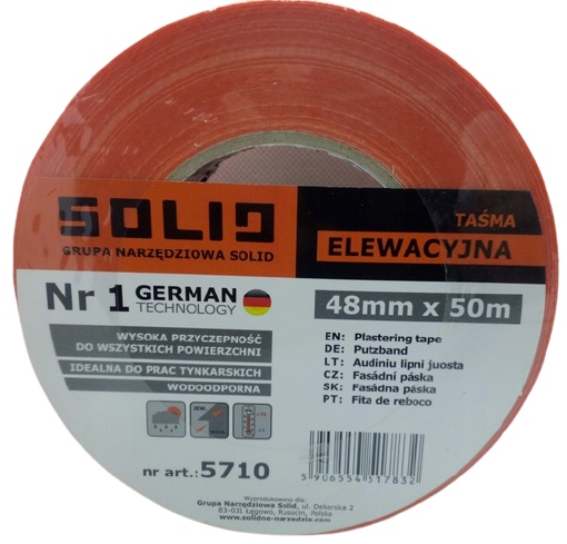 

Solid Taśma elewacyjna tynkarska 48mm