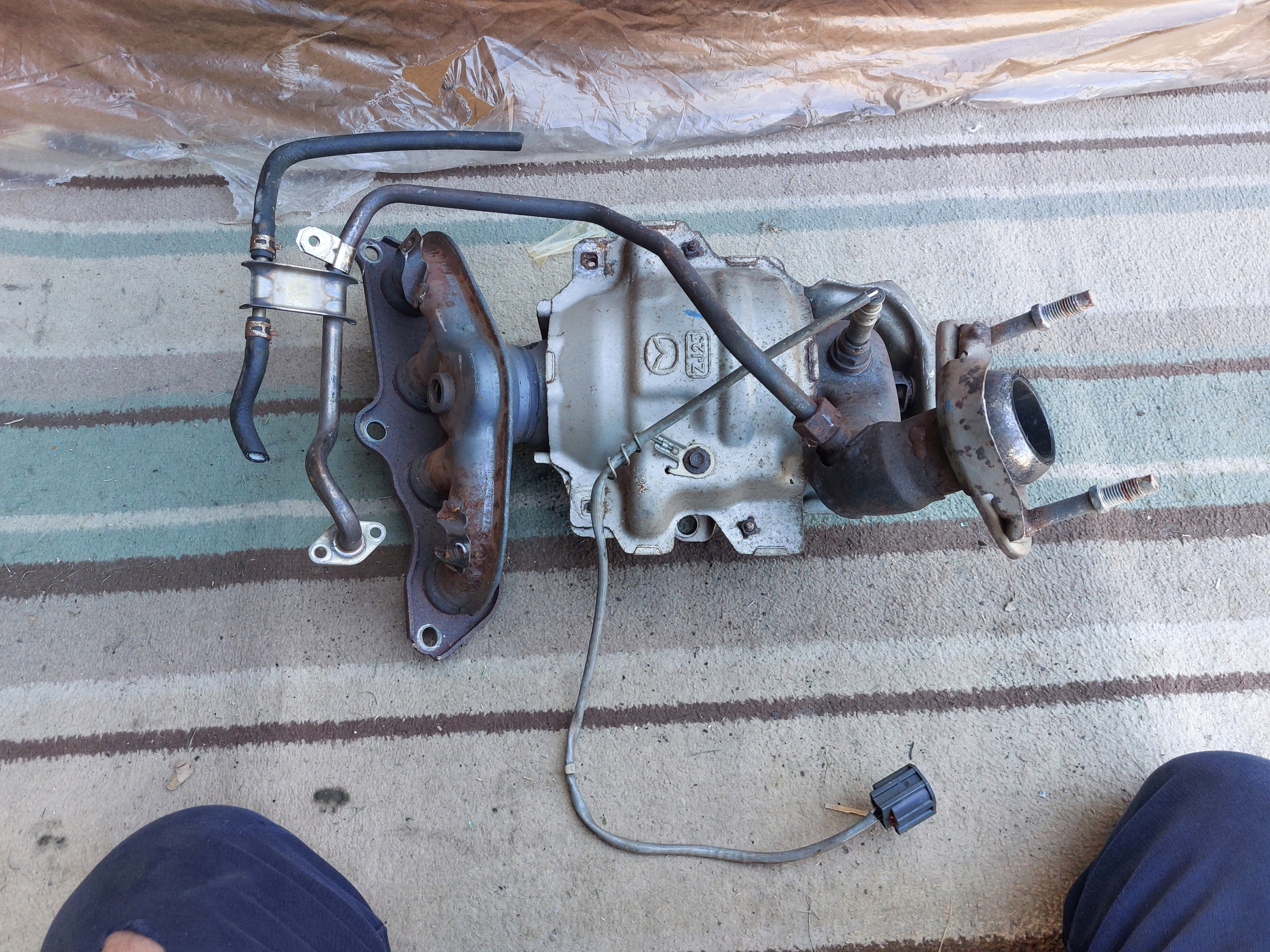 catalyst MAZDA 2 1.4 1.3 petrol ZJ23