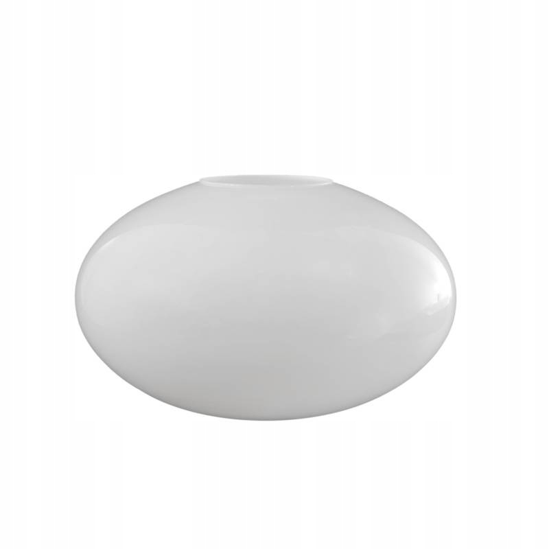 Stínidlo 5808 jednootvorové bílé lesklé sklo průměr 32/10 cm