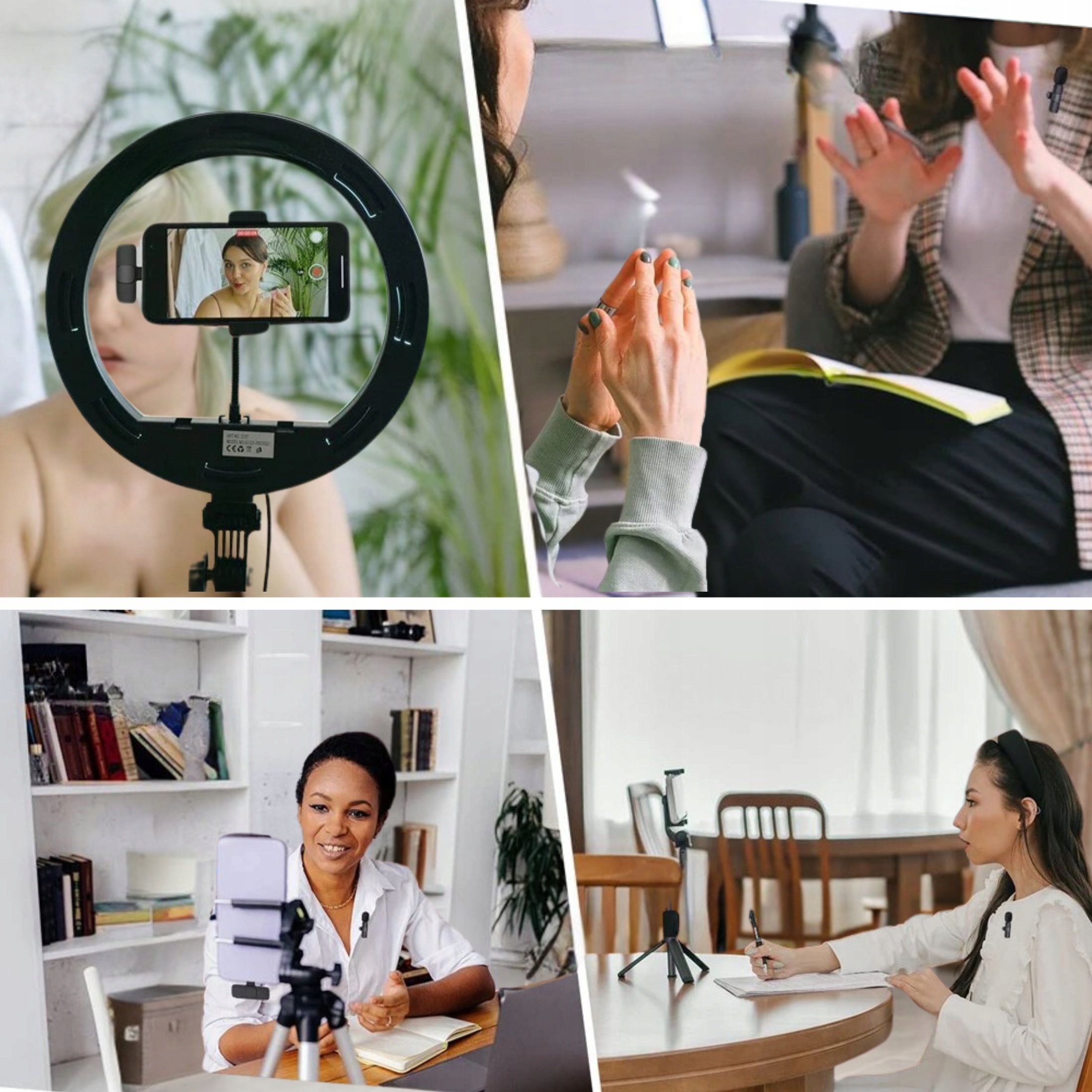 BEZPRZEWODOWY MIKROFON KRAWATOWY KIESZONKOWY BLUETOOTH DO IPHONE LIGHTING Marka inna