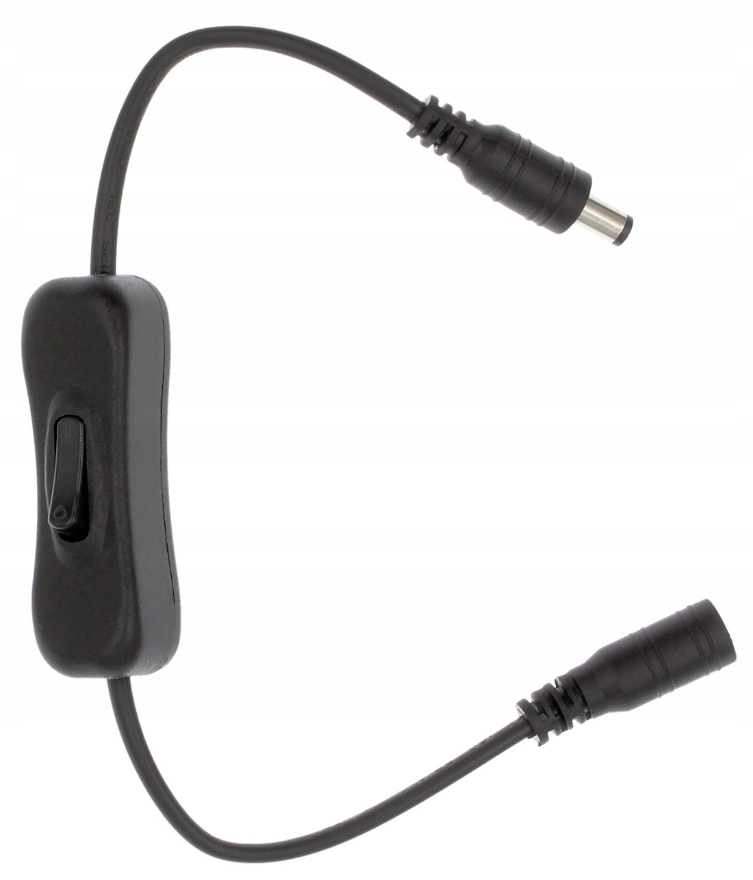 

Kabel DC 2.1/5.5 z wyłącznikiem 30cm wtyk gniazdo