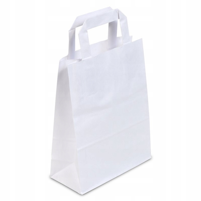 

Torba Klockowa Uchwyt Płaski 26x14x30biała 10sztuk