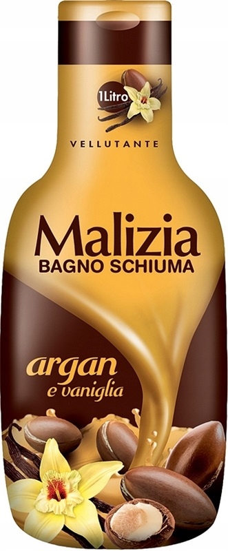 

Malizia plyn do kąpieli Argan i wanilia 1l