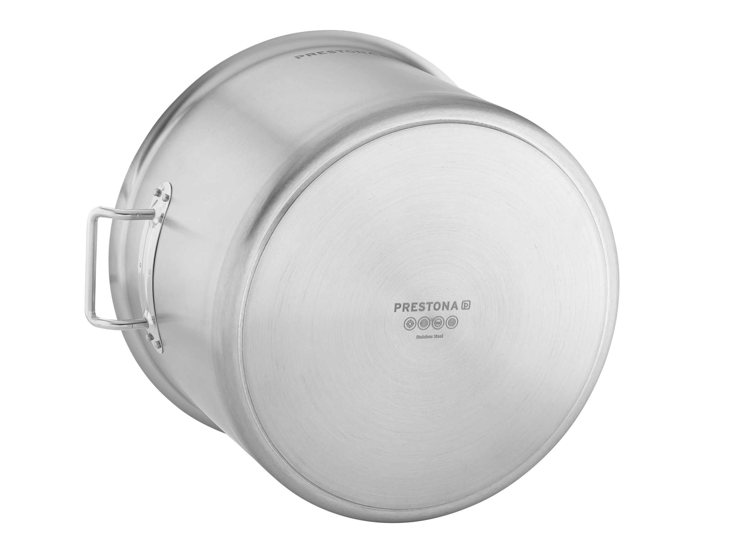 GARNEK ZE STALI NIERDZEWNEJ 17L Z POKRYWĄ INDUKCJA PRESTONA Marka Prestona