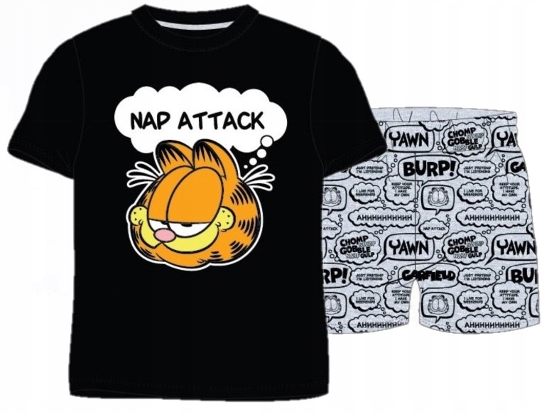 

piżama Garfield dziecięca chłopięca letnia 140