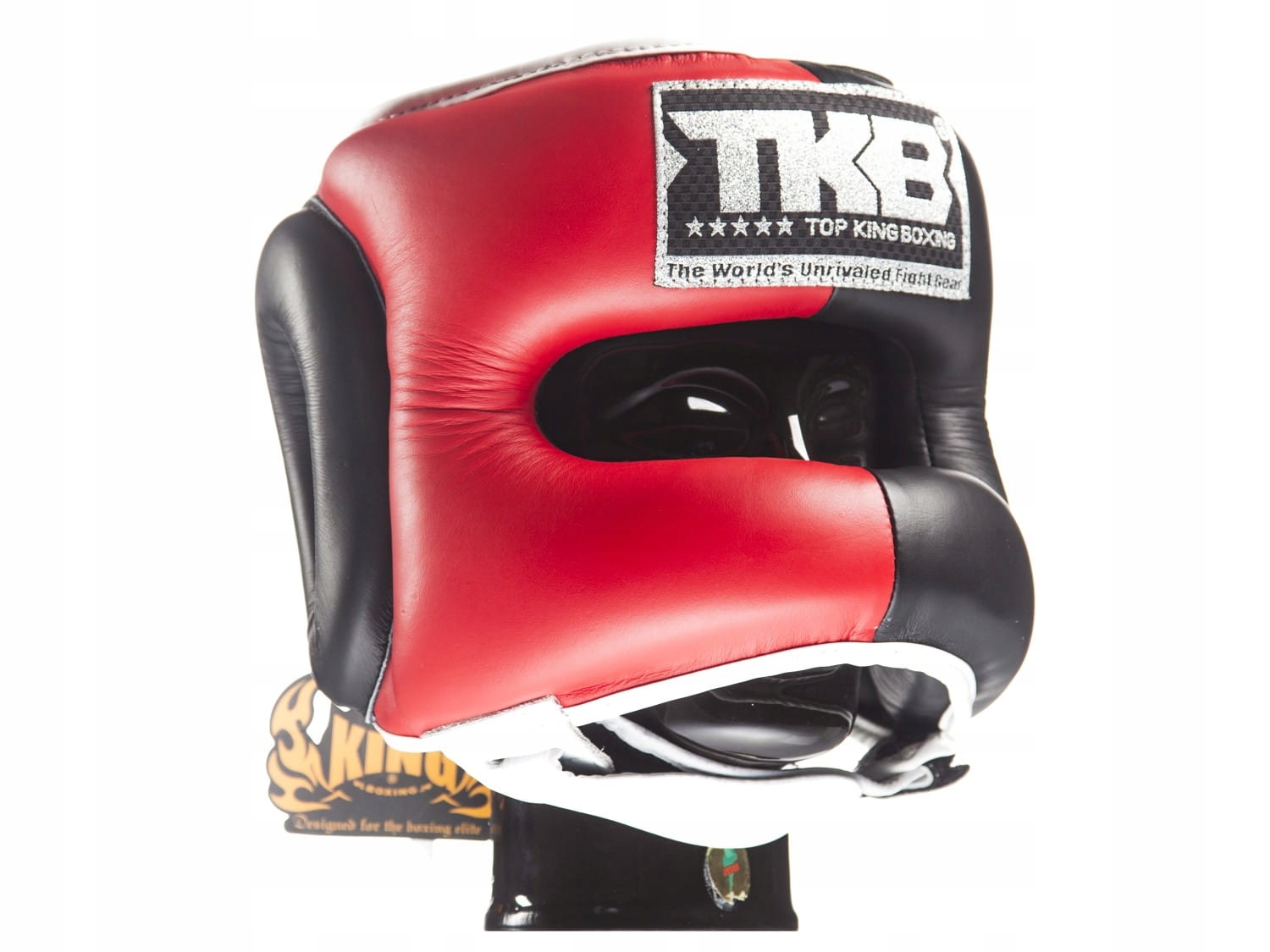 Sparingová Boxerská Přilba Top King Tkhgpt (oc) (321) (červená/černá/bílá) M