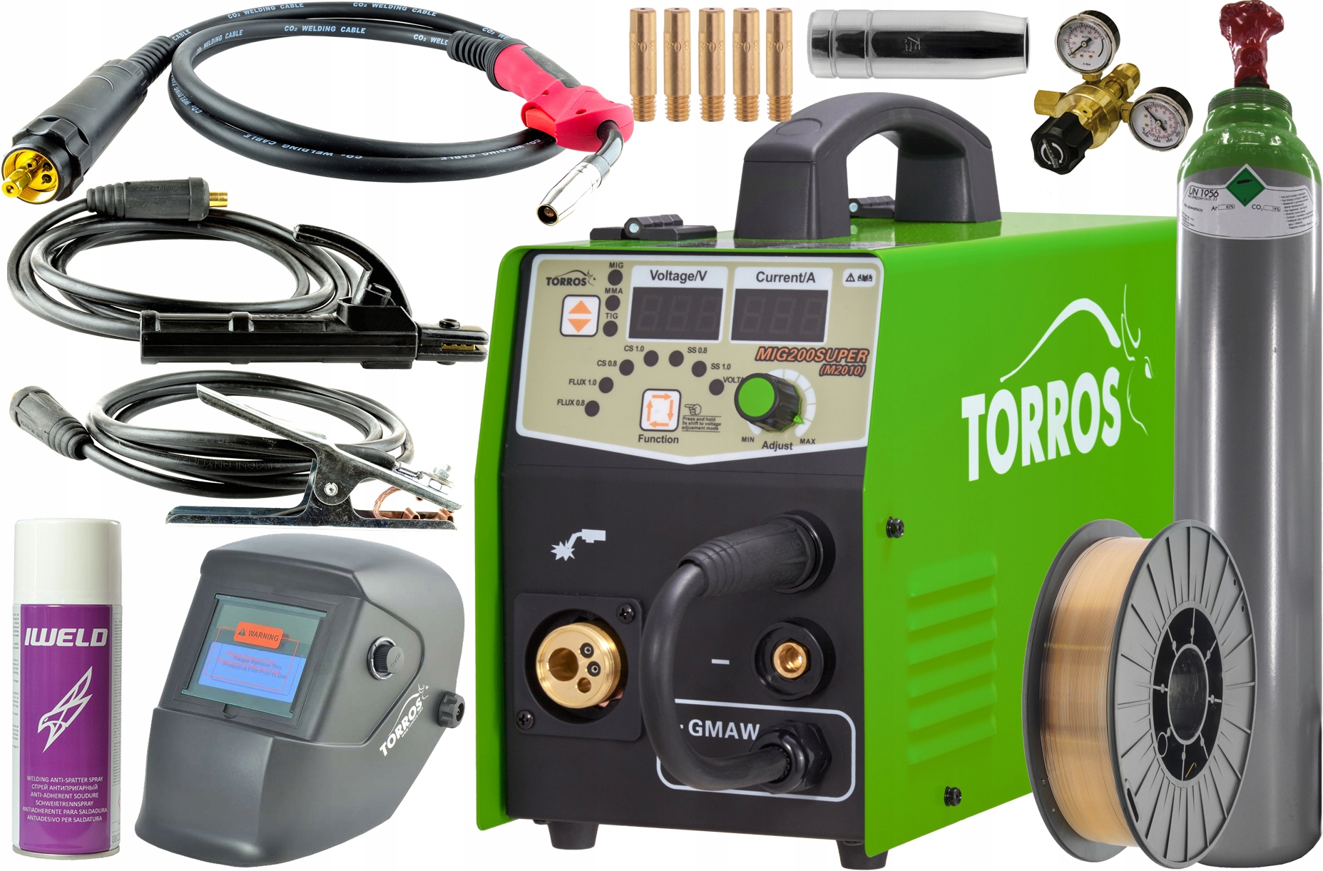 

Spawarka migomat Torros MIG200 Synergia 3w1 M2010