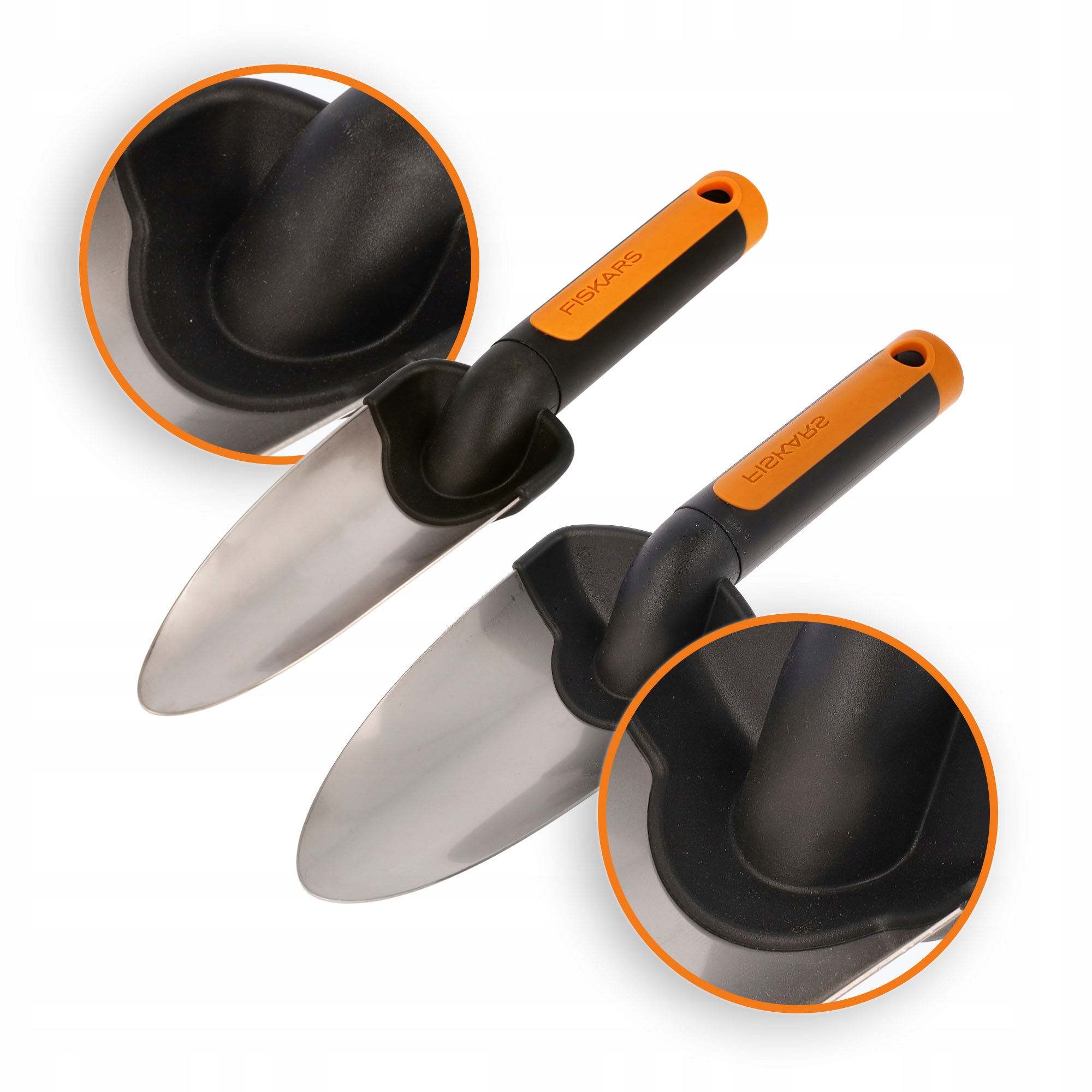 ZESTAW NARZĘDZI OGRODOWYCH FISKARS PREMIUM | ŁOPATKA OGRODOWA OGRODNICZA Marka Fiskars