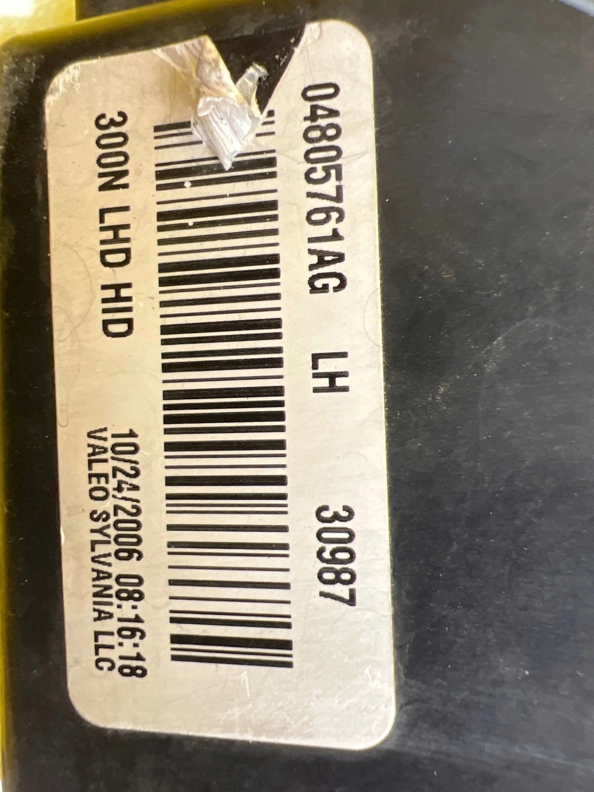 light left front Chrysler 300C 04-12 Xenon